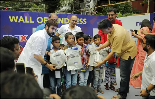 टीम ‘गुमनामी’ ने गरीब बच्चों की मदद के लिए मैक्स फैशन की ‘Wall of Kindness’' को लॉन्च किया