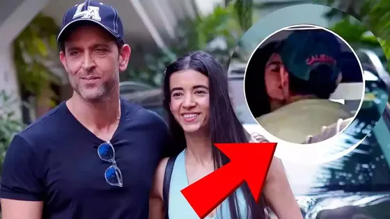 Hrithik Roshan-Saba Azad Video: ऋतिक रोशन ने सबा आजाद को एयरपोर्ट पर किया किस