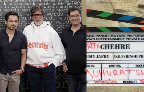 अमिताभ बच्चन और इमरान हाशमी की फिल्म को मिला टाइटल, आज से शुरु हुई ‘चेहरे’ की शूटिंग