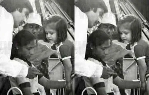 Photo: अमिताभ बच्चन ने किस एक्ट्रेस की बचपन की फोटो शेयर की है, पहचानिए ?