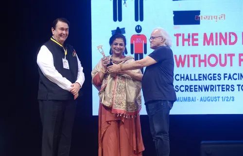 मुंबई में 5वें भारतीय स्क्रीनराइटर सम्मेलन 2018 के आखिरी दिन में शामिल हुई बॉलीवुड की दिग्गज हस्तियाँ