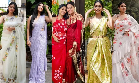 Tanishaa Mukerji ने अपने शानदार Saree Look से एक फैशन ट्रेंड सेट किया