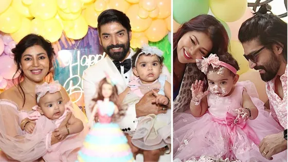 Gurmeet Choudhary और Debina Bonnerjee ने मनाया बेटी Lianna का पहला Birthday