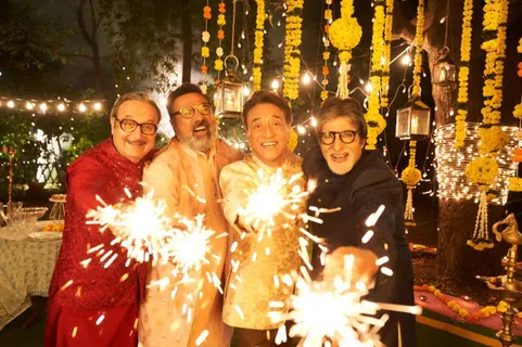दिवाली पर दोस्ती की 'Uunchai' पर रिश्तों का जश्न‌ मनाते नज़र आए Amitabh Bachchan, Anupam Kher, Boman Irani और Danny Denzongpa