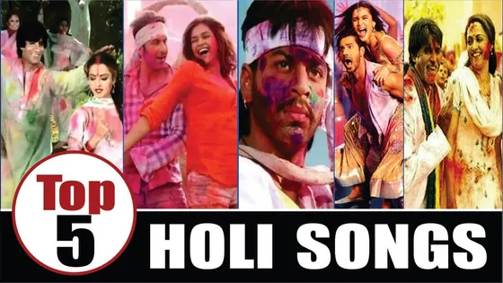 Top 5 Bollywood Holi Songs | Bollywood Holi Songs 2024 | Top Holi Bollywood Songs Of All Time