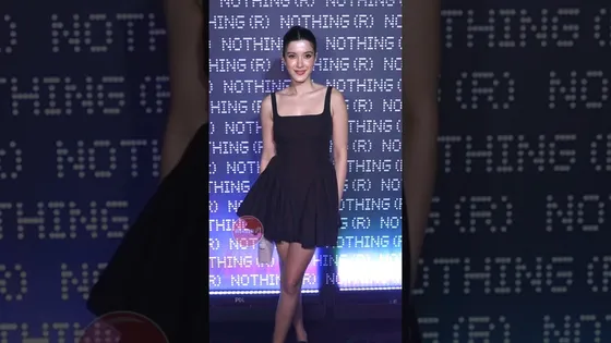 Shanaya Kapoor Looks Hot In An Event Wearing A Little Black Dress #shanayakapoor