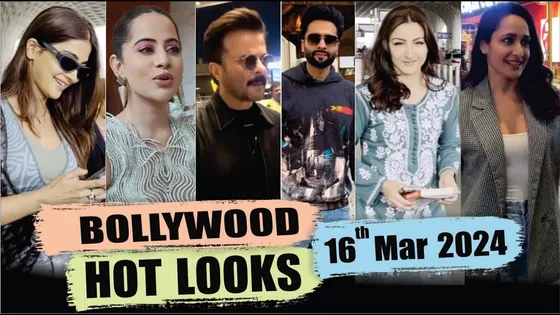 Pooja Hegde, Urfi Javed, Anil Kapoor & Other Celebs Spotted Today | 16th Mar 2024 | 10 PM