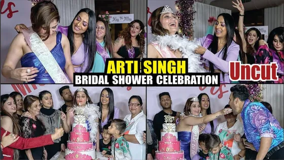 Arti Singh Bridal Shower | Maahi Vij, Bakhtiyaar Iraani, Krushna Abhishek and other TV Celeb Spotted