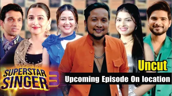 SUPERSTAR SINGER 3 SHOOT | Vidya Balan | Neha Kakkar | Prateek Gandhi | Sayli Kamble | Salman Ali