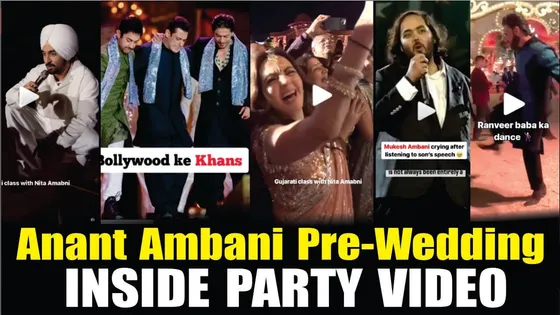 Anant Ambani - Radhika Merchant Pre-Wedding Party Inside Video | Diljit Dosanjh LIVE performance