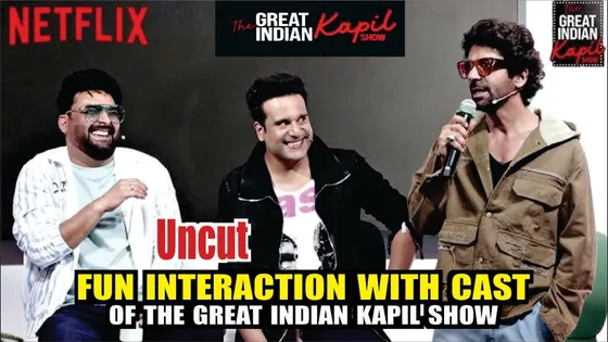 FUN INTERACTION WITH KAPIL SHARMA | SUNIL GROVER, KRUSHNA & CAST OF THE GREAT INDIAN KAPIL SHOW