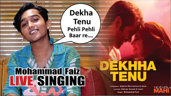 MR. AND MRS. MAHI | Mohammad Faiz LIVE SINGING 'Dekhha Tenu Pehli Bar Re' | INTERVIEW WITH Md FAIZ