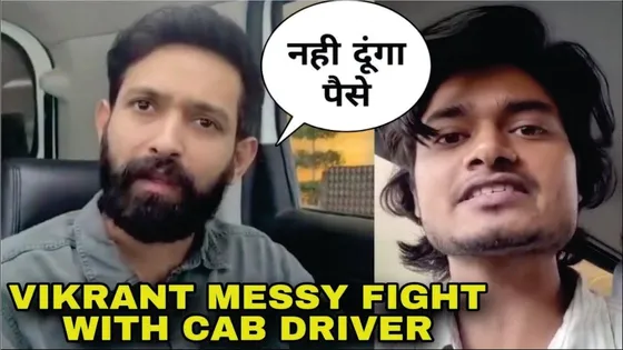Shocking News | Vikrant Massey Fight With Cab Driver | Cab Driver And Vikrant Massey | MayapuriCut
