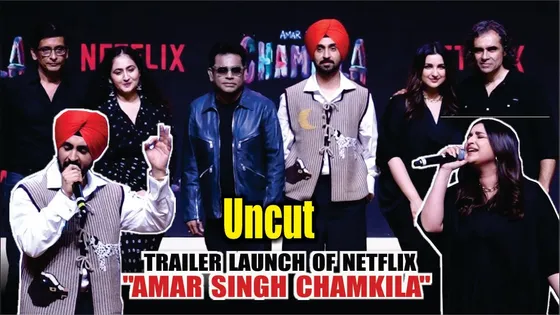 Uncut - Amar Singh Chamkila Trailer Launch | Diljit Dosanjh, Parineeti Chopra, Imtiaz Ali | Netflix