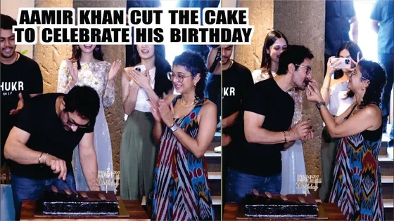 Aamir Khan Grand Birthday Celebration With Media and Friends | Press Conference | Cake Cutting