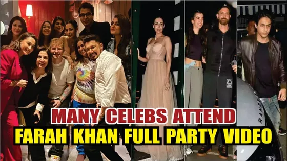 FARAH KHAN PARTY VIDEO | Madhuri Dixit, Malaika Arora, Aryan Khan, Hrithik Roshan and more celebs