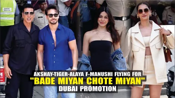 Bade Miyan Chhote Miyan Dubai Promotions | Akshay Kumar | Tiger Shroff | Manushi Chillar | Alaya F