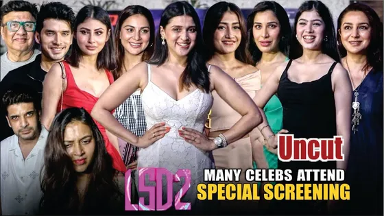 LSD 2 Special Screening | Shalin Bhanot, Tisca Chopra, Anu malik, Dhanashree Verma,Mouni Roy Spotted