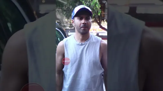 Bollywood Actor Varun Dhawan Spotted In Cool & Comfy Outfit