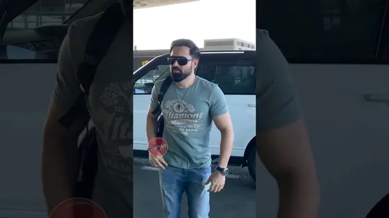 Bollywood Actor Emraan Hashmi Spotted At The Airport In A Casual Outfit
