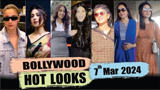 Sara Ali Khan, Alia Bhatt, Shruti, Hema & Other Actresses Spotted Today | 07th Mar 2024 | 10 PM