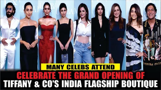 Grand Opening Of Tiffany & Co. In Mumbai | Ranveer Singh, Babil Khan, Khushi Kapoor, Shibani D