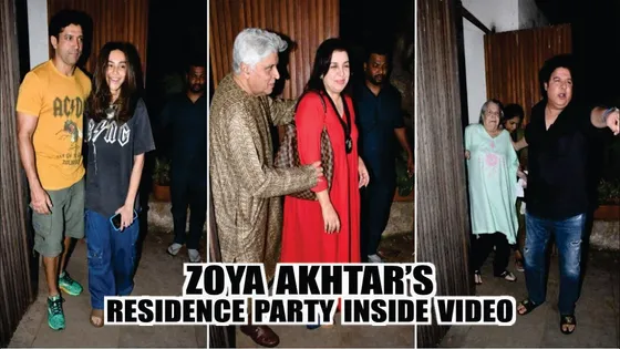 Zoya Akhtar's Residence Party Inside Video | Farhan Akhtar, Javed Akhtar, Sajid Khan, Farah Khan