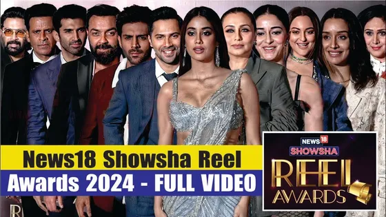 News18 Showsha Reel Awards 2024 | Bobby Deol, Kartik Aaryan, Vijay Varma, Janhvi Kapoor & Many More