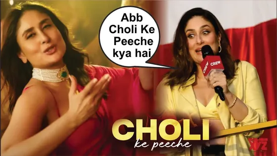 Choli Ke Peeche Song Launch | Kareena Kapoor Khan at "Choli ke peechhe kya hai" song launch | Crew