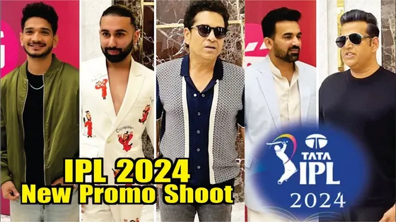 IPL 2024 New Promo Shoot | Munawar Faruqui, Sachin Tendulkar, Orry, Ravi Kishan, Zaheer Khan