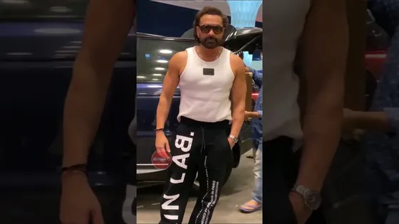 Bollywood Actor Bobby Deol Spotted At Airport #bobbydeol #spotted