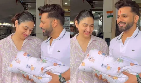 Rahul Vaidya's Wife Disha Parmar and Newborn Baby Girl Receive a Heartwarming Welcome