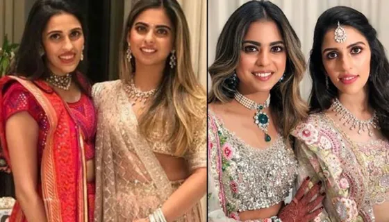 Radhika Merchant Wore Isha Ambani's Emerald And Diamond Choker At Akash-Shloka's Wedding Reception