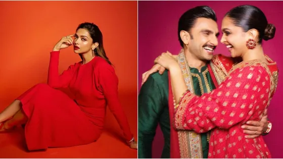 Deepika Padukone flutters hearts in ravishing red outfit; Ranveer Singh's flirtatious comment is unmissable