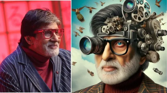 Exclusive: Amitabh Bachchan drops a video made form his photo with the use of AI