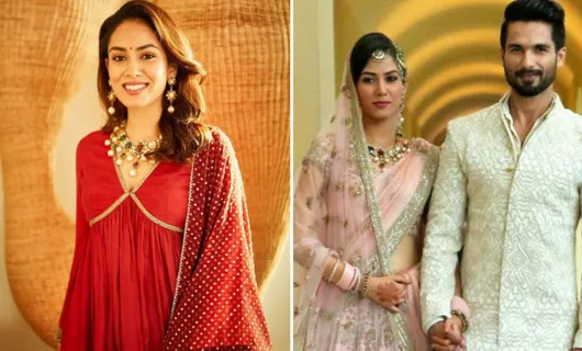 Shahid Kapoor’s Wife, Mira Rajput Repeats Her Bridal Jewellery For ‘Ghar Ki Shaadi’ with Sharara