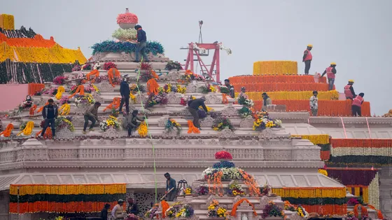 Preparations in Ayodhya for Ram Mandir Consecration Ceremony