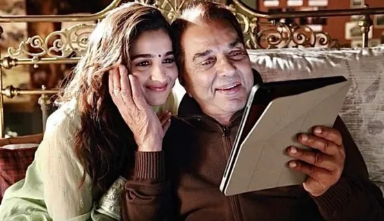 Dharmendra and Alia Bhatt's Unforgettable Moment on the Sets of RRPK