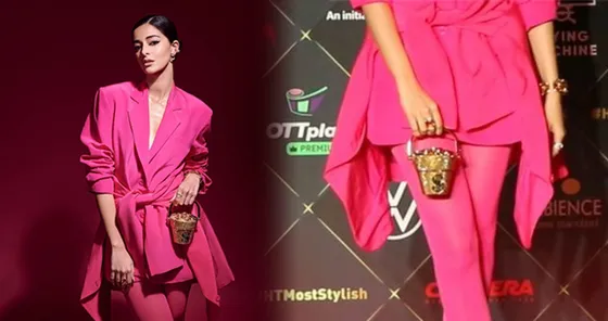 Bucket Full of Style: Ananya Panday's Unique Purse At HT-Style Awards