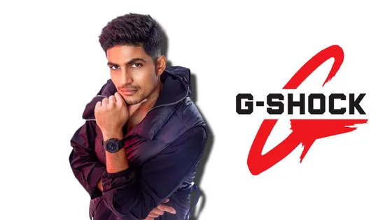 Shubman Gill Becomes Brand Ambassador for G-SHOCK India