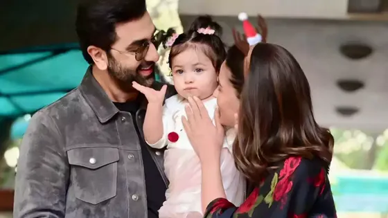 Ranbir Kapoor and Alia Bhatt Share First Glimpse of Daughter Raha during Christmas Celebration