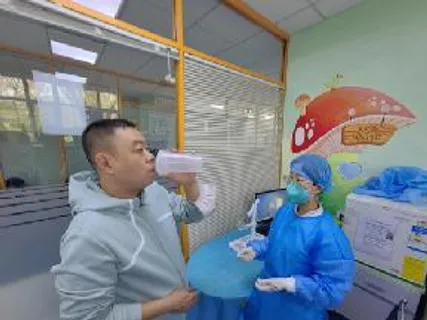 World-First Inhaled COVID-19 Vaccine, Developed in Partnership Between Aerogen® and CanSinoBIO, First Public Booster Immunization in China.