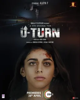 Alaya F Unveils U-Turn Trailer