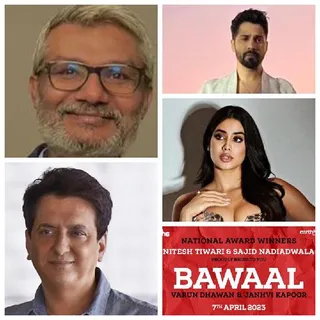 Meet Bawaal Gang  Varun Dhawan, Janhvi Kapoor Nitesh Tiwari And Sajid Nadaidwala