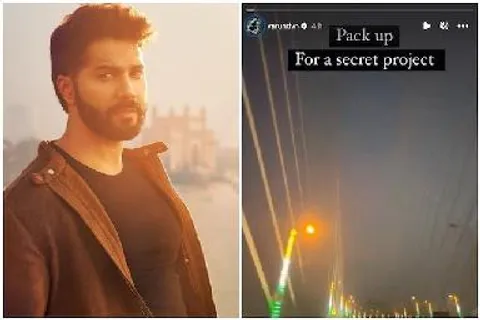 Varun Dhawan Teases Fans About A Secret Project