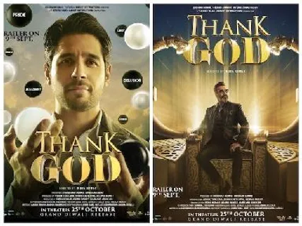 Ajay Devgn And Sidharth Malhotra’s First Look Out From Thank God