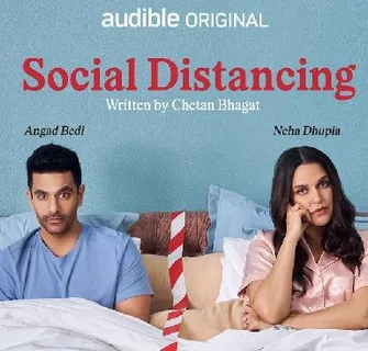 Neha Dhupia And Angad Bedi In Social Distancing
