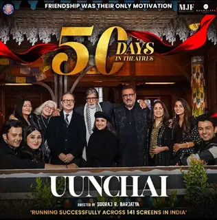Rajshri Films Celebrates 50 Days Of Uunchai