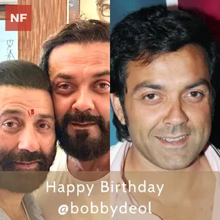 Bobby Deol Celebrating His Birthday With The Media