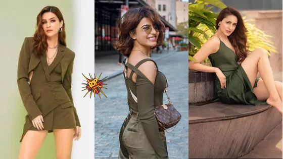 Bollywood Divas Radiating Olive green Elegance - A Stylish Showcase Of Our Favourite Looks!
